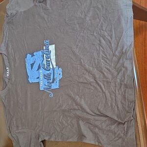 W.Bear Men's Brown North Carolina T-Shirt